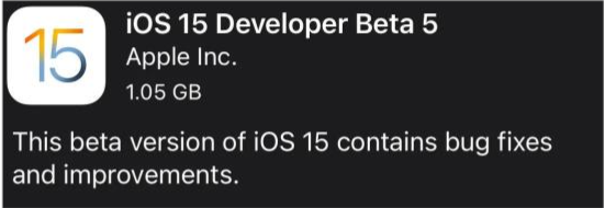 康巴什苹果手机维修分享如何升级到iOS15.0 beta5 