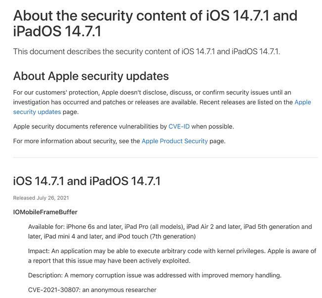 康巴什苹果手机维修分享iOS 14.7.1 正式版更新内容及升级方法 