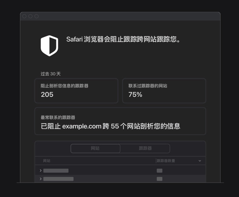 康巴什苹果手机维修分享如何在 Safari 浏览器中查看和打开隐私报告 