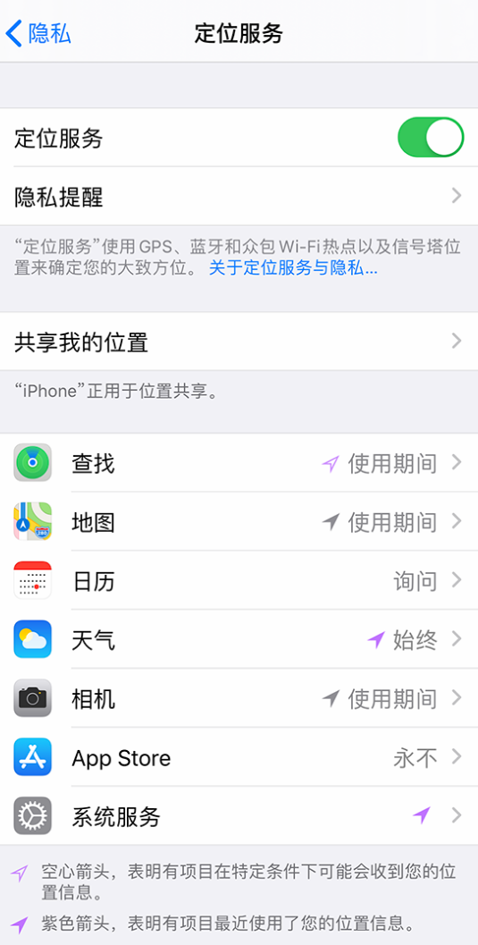 康巴什苹果手机维修分享iPhone 状态栏中时间显示为蓝色图标是什么情况 